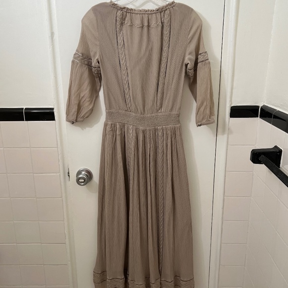 NWOT Banana Republic Heritage Collection Maxi Silk Dress - Picture 3 of 7